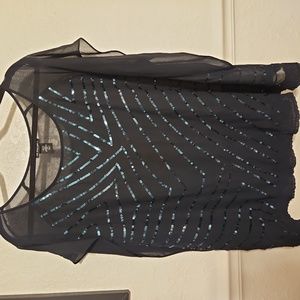 Lane Bryant size 22/24 Navy blue with accents - Super Dressy